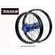 ROUE ARRIERE TALON EVO MOYEU BLEU CERCLE NOIR 19 X 2.15 YAMAHA YZF