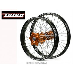 ROUE AVANT TALON EVO MOYEU ORANGE CERCLE NOIR 21 X 1.6 KTM/HUSQVARNA