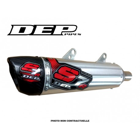 SILENCIEUX DEP HONDA CRF 250 R 2004 / 2005 S7 FS DNRO