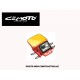 CEMOTO PLAQUE PHARE ENDURO TYPE UNIVERSELLE ROUGE