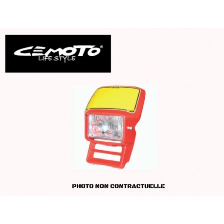 CEMOTO PLAQUE PHARE XL NOIR