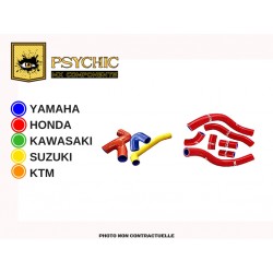 KIT DE DURITES DE RADIATEUR BLEU PSYCHIC YAMAHA WRF450 03/05