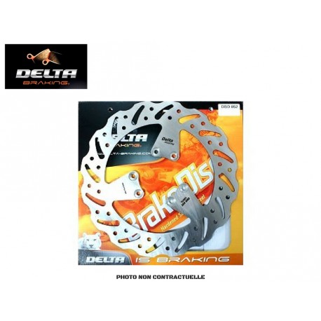 DISQUE DE FREIN ARRIERE DELTA DE HONDA 125/250 CR