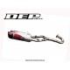 LIGNE COMPLETE DEP DOUBLE SORTIES HONDA CRF 250 14/17 S7R CARBON TIP CAN FS DNRO