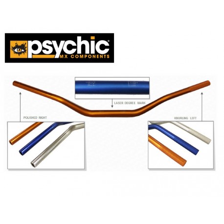 GUIDON SANS BARRE PSYCHIC HONDA CR BLEU DIAMETRE 28MM