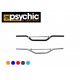 GUIDON PSYCHIC NOIR AVEC BARRE ARGENT DIA 22MM CEINTRAGE STD