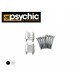 REHAUSSEURS DE GUIDON PSYCHIC NOIRS 22mm