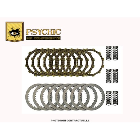 KIT DE DISQUES D'EMBRAYAGE PSYCHIC KTM SXF 450 14/15 XCF 450 14/15 XCW450 14