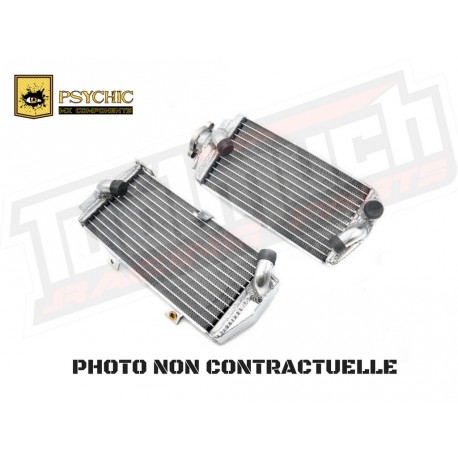 PAIRE DE RADIATEURS PSYCHIC HONDA 450 CRF-R 05/08 OVERSIZED