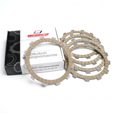 KIT DISQUES GARNIS D'EMBRAYAGE WISECO Yamaha YZ125 '98-04 (8 Fibers)