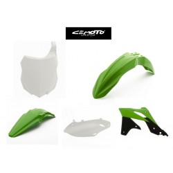 KIT PLASTIQUE COMPLET KAWASAKI KXF 13/16
