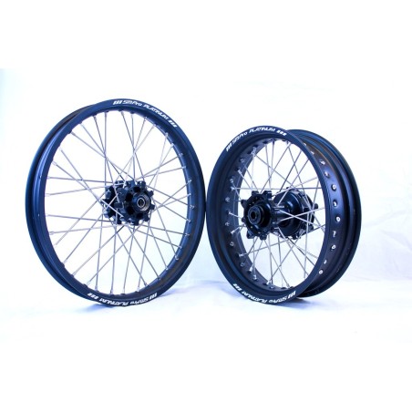 SM PRO ROUE HONDA AFRICA TWIN CRF1000L 16/19 AR18X4.25 MOYEU NOIR CERCLE NOIR