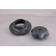 IMS SCREW CAP FITTING KIT BLK PLAS