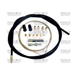 UNIVERSAL THROTTLE CABLE 1.35M LONG High quality universal throttle cable kit in