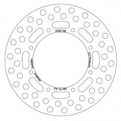 DISQUE DE FREIN ARRIERE KX 125-500 86-88