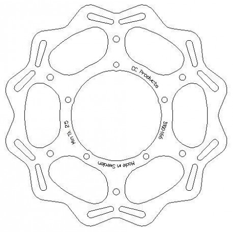 DISQUE DE FREIN AVANT APRILLA RXV/SXV 450/550 05-