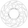 DISQUE DE FREIN AVANT YZ 125-490 86-91