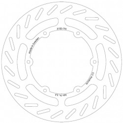 DISQUE DE FREIN AVANT KTM 125-500 89-91