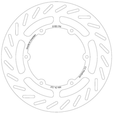 DISQUE DE FREIN AVANT KTM 125-500 89-91
