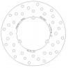 DISQUE DE FREIN ARRIERE KTM 125-500 86-87