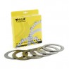 JEU DE DISQUES D'EMBRAYAGE LISSE PROX KAWASAKI KX125 85/87 + KDX200 86/87