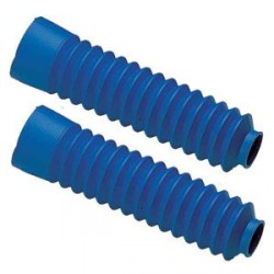 SOUFFLETS DE FOURCHES CE MOTO BLEUS DIAMETRE 32MM LONGUEUR 250MM