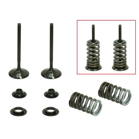KIT CONVERSION ECHAPPEMENT SOUPAPES ACIER PSYCHIC AVEC RESSORTS 450 CRF 02/06