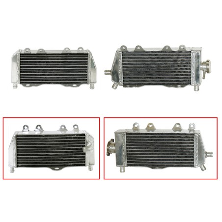 PAIRE DE RADIATEURS PSYCHIC YAMAHA 125 YZ 2005-2024/ FANTIC 125 XX 2021