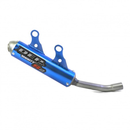 SILENCIEUX SHORTY DEP YAMAHA 125 YZ 2022/2026 BLEU