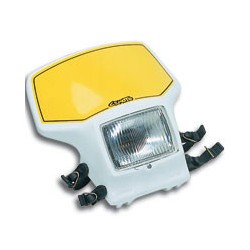 CEMOTO PLAQUE PHARE TT BLANCHE
