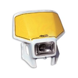 CEMOTO PLAQUE PHARE SIX DAYS RED