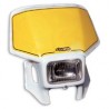 PLAQUE PHARE CE MOTO SIX DAYS RED