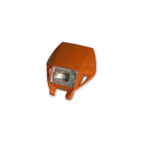 CEMOTO ACCESS PLAQUE PHARE ENDURO BLANC