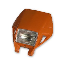 CEMOTO PLAQUE PHARE ENDURO BLEU