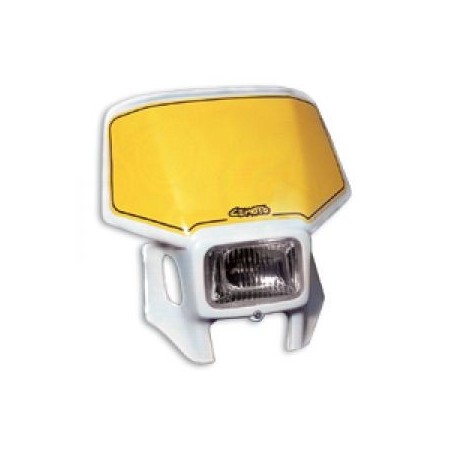 PLAQUE PHARE CE MOTO SIX DAYS VERT