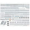 KIT DE VISSERIE PSYCHIC HONDA CR 125/250/500 1985/2001 CADRE ACIER