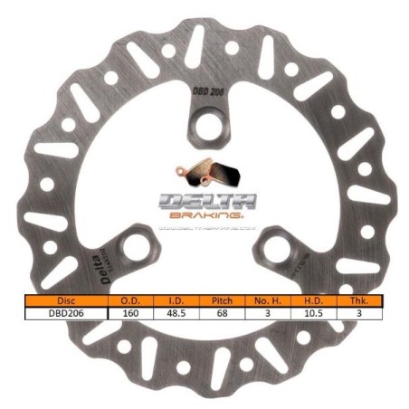 DISQUE DE FREIN AVT SUZUKI LTR 450 2006/2012