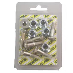 BOULONS DE COURONNE M8X25MM PACK DE 6