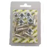 BOULONS DE COURONNE M8X25MM PACK DE 6