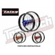 ROUE ARRIERE TALON EVO MOYEU ROUGE CERCLE NOIR 19X2.15 HONDA CRF250R 2004-2013