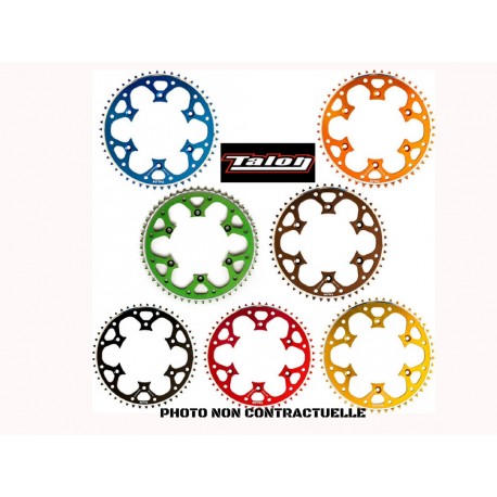 COURONNE TALON RADIALITE CR250 02/03+CRF450 04/10+XR650R NOIR 50 DENTS