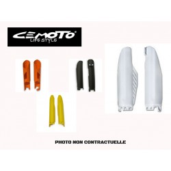 PROTECTIONS DE FOURCHE CE MOTO YAMAHA YZF 450 250/450 2010-2013 BLANCHES